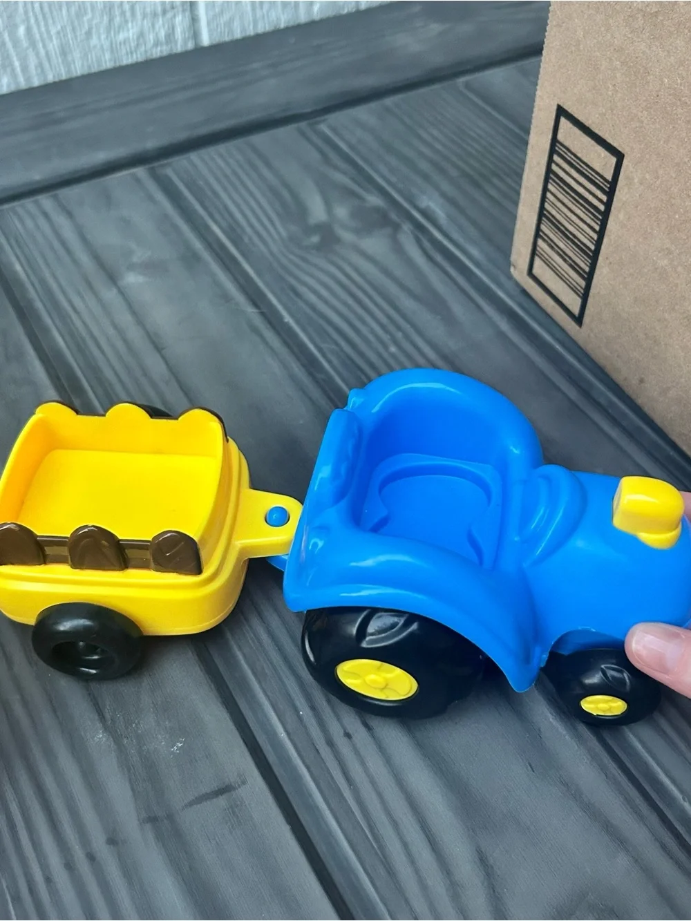 Fisher-Price Little People train tractor cars
